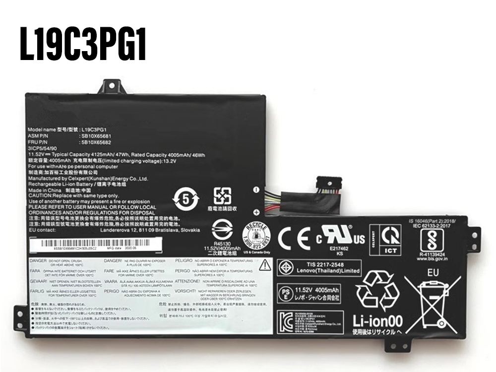 L19L3PG1 batterie