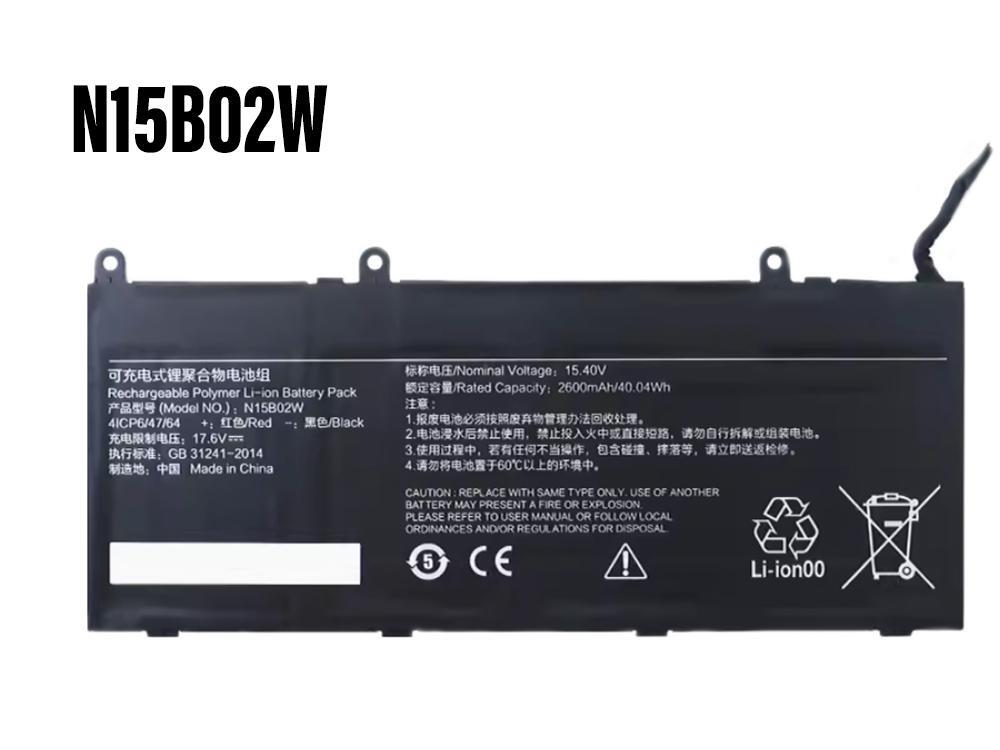 N15B02W batterie