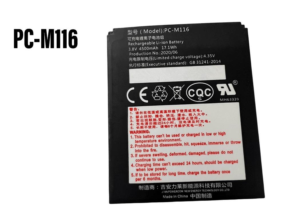 PC-M116 batterie