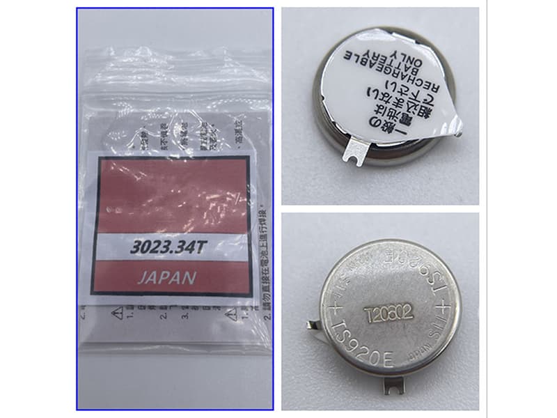 Seiko Solar TS-920E 3023 24H Capacitor Watch Battery VS72 VS