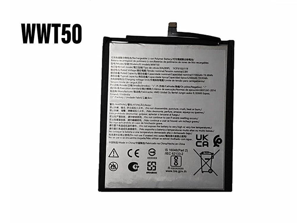 WWT50 batterie